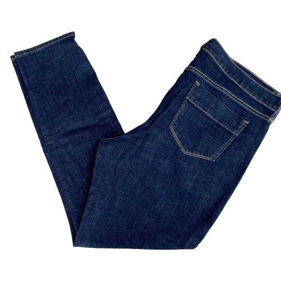 Old Navy Sweetheart Jeans Womens Size 16 Regular Dark Indigo Denim Straight Leg - Picture 3 of 6